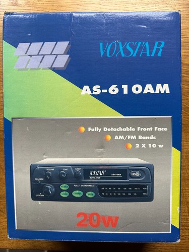 Voxstar car radio - am/fm,