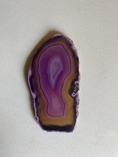 Natural Agate Geode Slice