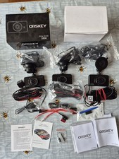 3 x Orskey Dashcam front and rear  Bundle