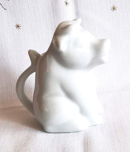 White bone china sitting - white,