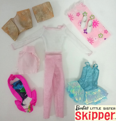 9pc vintage barbie skipper - 9pc,