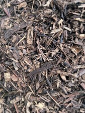 WOODLAND MULCH BARK WOOD CHIPPINGS Mulch Wood chips  BEST VALUE 120L