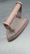 Antique Cast Flat Iron - Star Symbol - Star Of David? - See Pictures 
