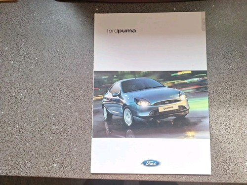 Ford puma brochure 2001 - brochure,