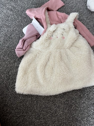 Mothercare 2pc bunny faux - mothercare, fur
