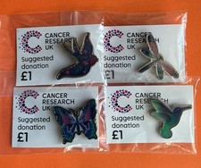 UK CANCER RELIEF BADGES -NEW