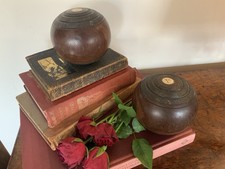 Pair Of Antique Lignum Vitae