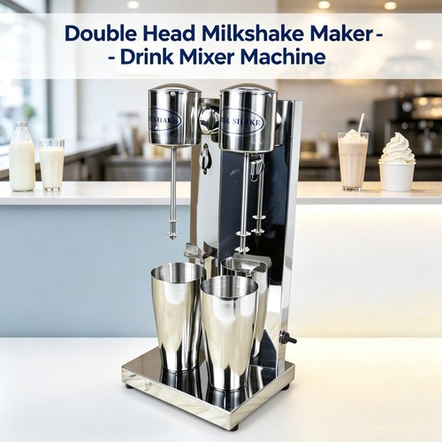 Double head milkshake mixer - double,