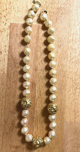 Vintage napier pearl choker - vintage,
