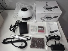 Rio Salon Electric Nail File Specialist File, Shape, Buff, Drill Manicure Tool