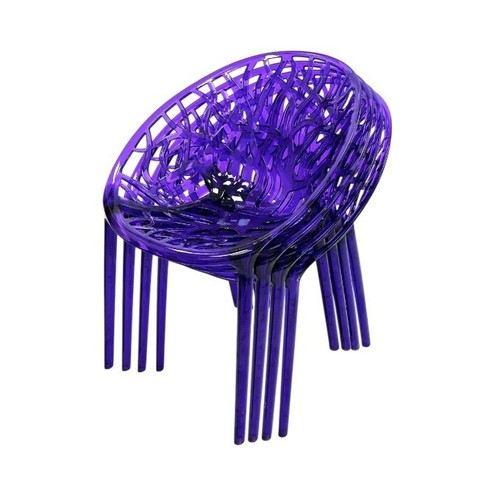 Purple acrylic stacking - purple,