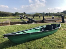 Riber 13 two seat open canoe