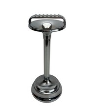 Vintage Retro Chrome Floor Standing Ashtray 1950’s/1960's Ianthe 14"