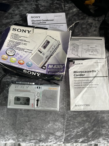 Sony 830v microcassette - m-830v,