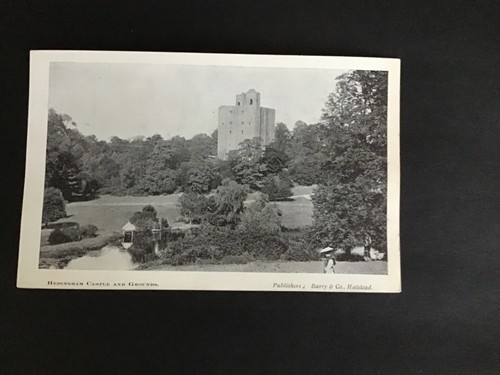 Postcard hedingham castle - hedingham,