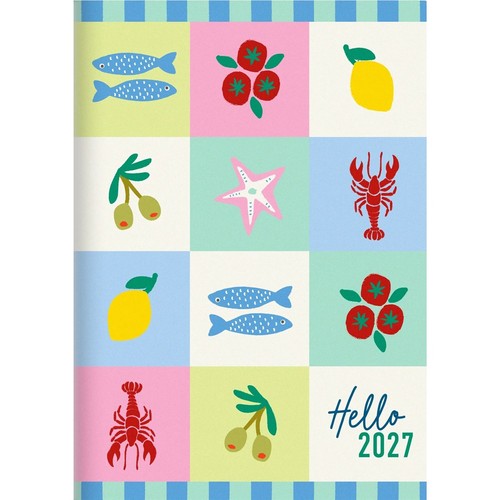 Endless summer patchwork - patchwork, a5
