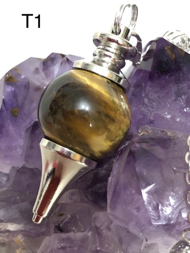 Tigers eye crystal dowsing - ,
