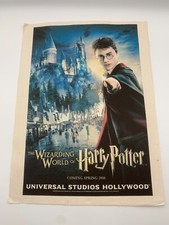 Vintage The Wizarding World of Harry Potter Thick Textured Movie Poster 16"x 12"