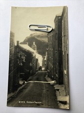 Gorran Haven Church Street Cornwall Street View RPPC 1935