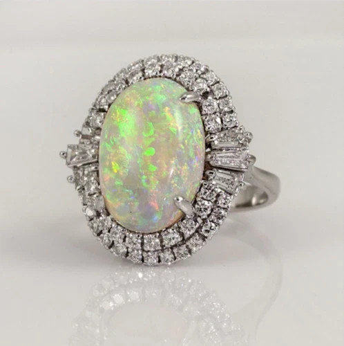 00ct lab created oval fire - created,