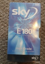Sky VHS E180 3 hour Capacity