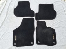 Genuine OEM Volkswagen Golf Floor Car Mats Embroidered Logo 2004-2008