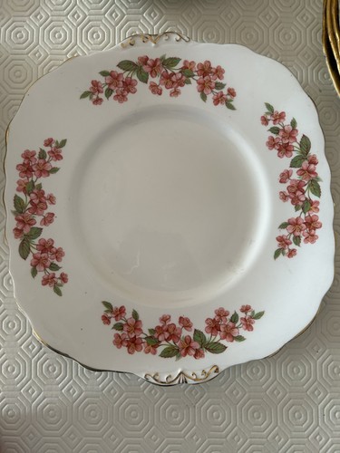 Vintage colclough pink flowers - vintage,