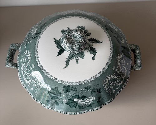 Spode camilla green tureen - green,