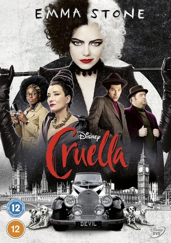 Cruella dvd emma stone - , [dvd]