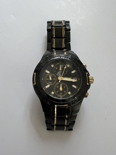 Pulsar watch black chronograph - black,