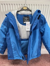 Boys Blue Water Resistant Coat