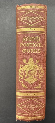 Sir walter scott poetical - walter,