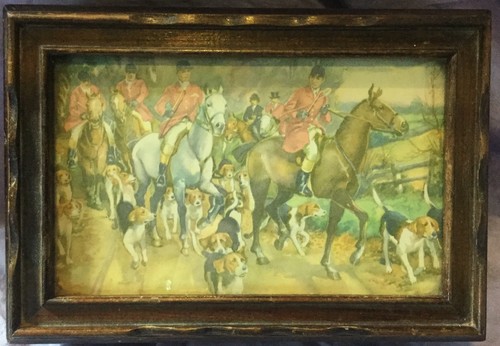 Fox hunt hunting wooden - hunting,