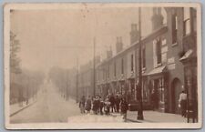 Nechells Park Road Birmingham Postcard Real Photo RPPC Postmark Posted 1915