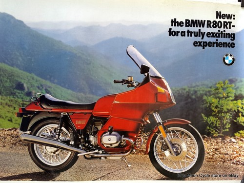 Bmw r80rt poster - r80rt,