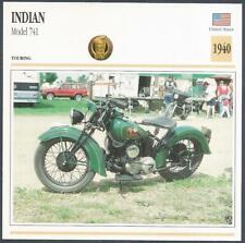 EDITO-SERVICE S A CLASSIC MOTORCYCLES-1940-INDIAN-MODEL 741