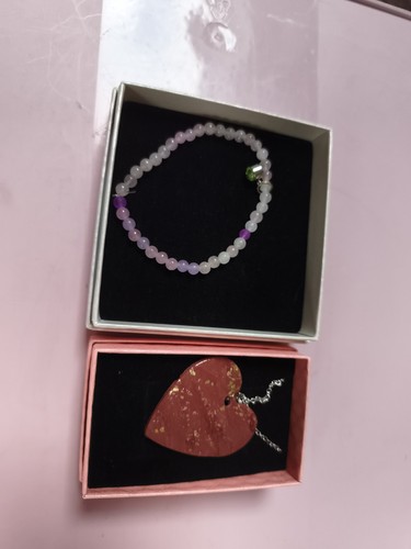 Hand made jewelry set bracelet - made,