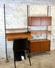 Rare vintage skandinavian Nils Strinning String Ladder shelving system