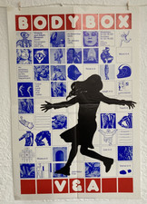 Exhibition  Poster - Body Box V&A -  Original  1974                        #1810