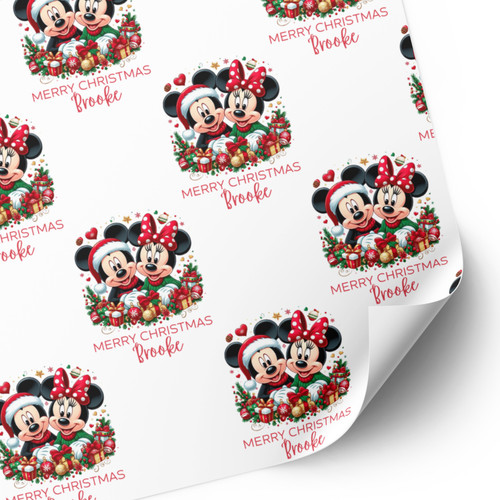 Personalised mickey minnie - mickey, &