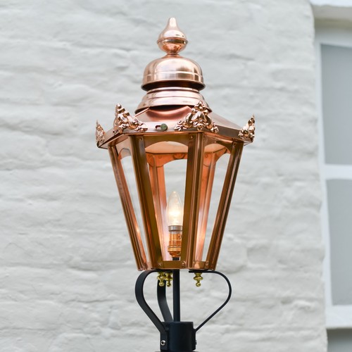 63cm copper hexagon victorian - 63cm,