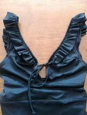 Ladies Black Swimsuit Swimming Costume Bathing Suit size 8 UK EUR 36