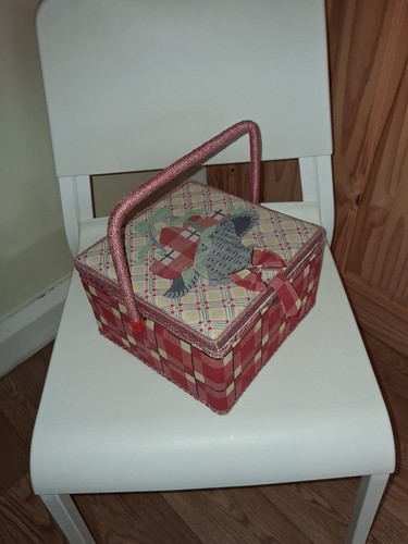 Sewing box decorative - box, vintage