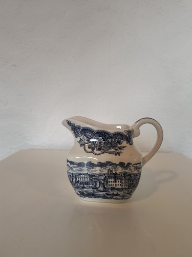 Portsmouth harbour jug - harbour, blue