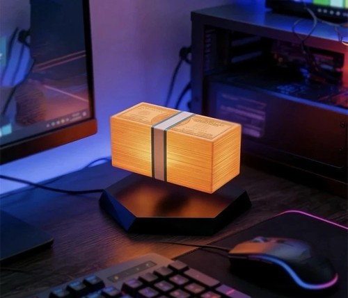 Floating money lamp magnetic - floating,