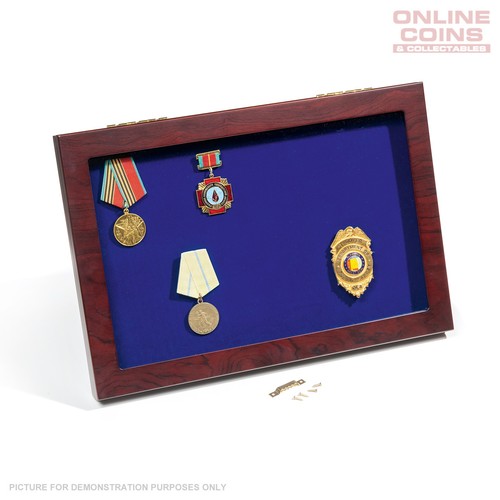 Militaria vitrine with - militaria, glass