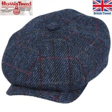 Men's Harris Tweed Wool Flat