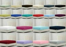 Deep 25cm Full Fitted Sheets