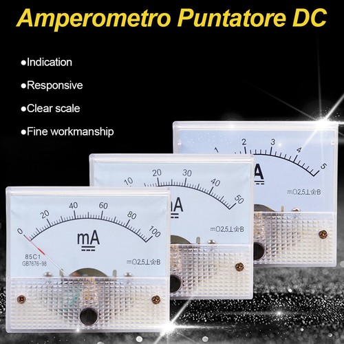 85c1 amperemeter analog - dc,