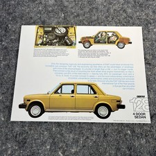 Vintage 1974 Fiat 128 4 Door